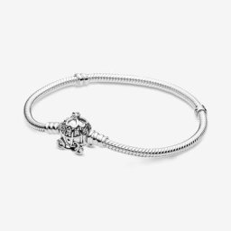 Bracelet Moments Disney Cendrillon Fermoir Carrosse Citrouille