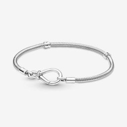 Bracelet Maille Serpent Nœud de l'Infini Moments