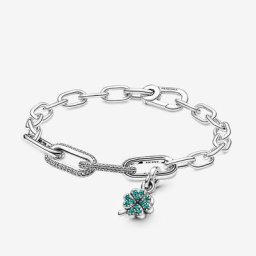 Bracelet Link composé Porte Bonheur