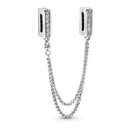 Charm clip chaîne de confort scintillant