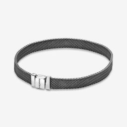 Bracelet en maille tissée Reflexions