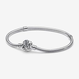 Bracelet Maille Serpent Fermoir Fée Clochette Moments Disney