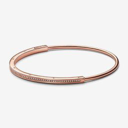 Bracelet Jonc Pavé I-D Signature