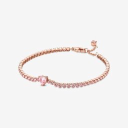 Bracelet Rivière Cœur Scintillant