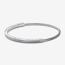 Bracelet Jonc Pavé I-D Signature