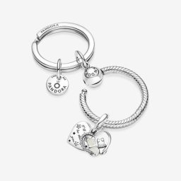 Coffret Cadeaux Porte-Clés à Charms Chats&Cœurs