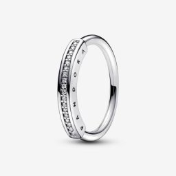 Bague Pavée I-D Signature