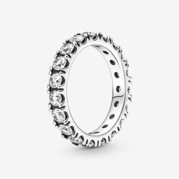 Bague Éternité Rang Scintillant