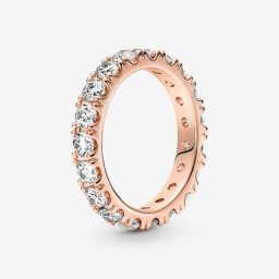 Bague Éternité Rang Scintillant