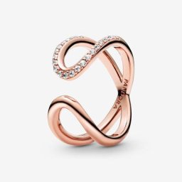 Bague Infini Ouverte Enveloppée