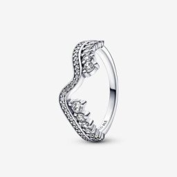 Bague Vague Asymétrique Scintillante