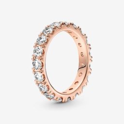 Bague Éternité Rang Scintillant