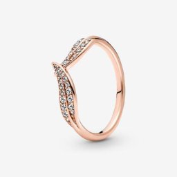 Bague Feuilles Scintillantes