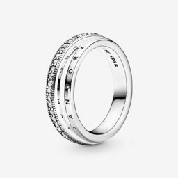 Bague Pavé Anneau Triple