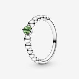 Bague Perlée Anniversaire Août