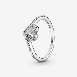 Bague Cœur Vœu Scintillant