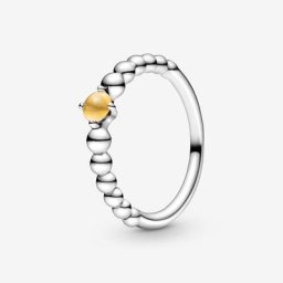 Bague Perlée Anniversaire Novembre