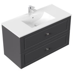 Meuble salle de bain Firenze 100 Cottage Anthracite