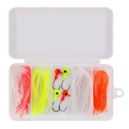 Lot d'appâts artificiels en Silicone pour la pêche leurre pour attraper des poissons matériel pour