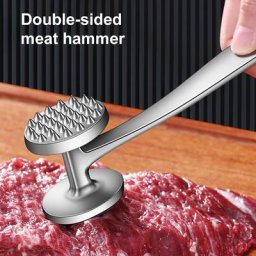 Marteau à viande tendre en acier inoxydable fil de chair maillet à viande créatif gadgets de
