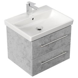 Meuble SDB avec vasque de Villeroy & Boch Avento 60cm Aspect Béton