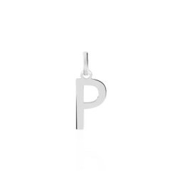 Pendentif Ionia Lettre Or Blanc