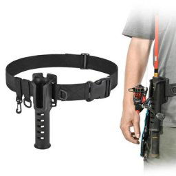 Porte-canne de pêche réglable à taille ajustable accessoire Portable pour matériel de pêche avec