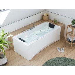 Baignoire Balnéo Unity 170x75 Made in Germany 22 buses avec robinet