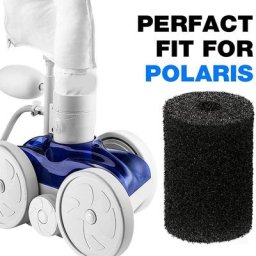 Nettoyeur de piscine à haute densité éponge filtrante balayage de tuyau épurateur de queue pour