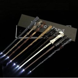 Baguettes magiques légères Harry Potter Sirius Hermione Dumbulin boîte d'emballage pour cadeau