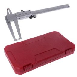 Étrier de Vernier à rainure intérieure en acier inoxydable 9-150mm/0.02 2 griffes