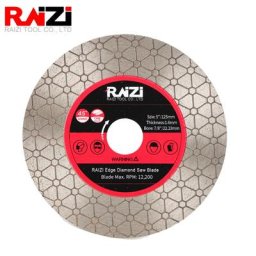 Raizi – disque de coupe en diamant pour meuleuse d'angle 5 '' 125mm lame de scie circulaire pour