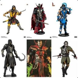 McFarlane-Figurine articulée Mortal Kombat Spawn SCORPION 17cm jouet