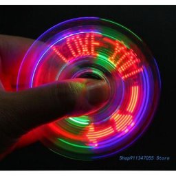 Spinner à décompression du bout des doigts jouet rotatif coloré pour les bureaux des tout-petits