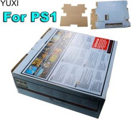 YUghts-Boîtes d'emballage de console de jeu PS1 haute qualité nouveau protecteur freins