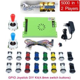 Pandora Saga Box DX Kit de bricolage spécial manette 8 voies bouton poussoir de style américain