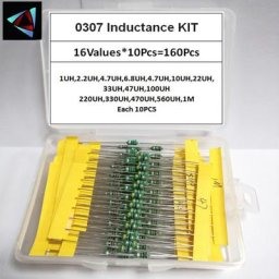0307 TREMPER 1/4W Couleur Anneau d'inductance Chaque 10PCS Inducteurs Assortiment Kit 1UH 10 22 33