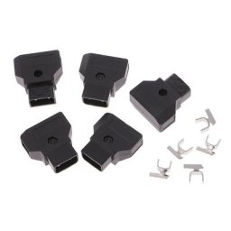 Prise D-Tap pour câble d'alimentation DSLR Rig montage en V Anton mâle B36A bricolage 5 pièces
