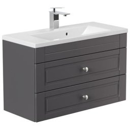 Meuble salle de bain Mars 800 SlimLine Cottage Anthracite