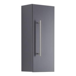 Armoire Aurum-S anthracite satiné