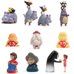 Anime Studio Ghibmovies Spirited Away pour enfants No Face Man Yubaba Rat Figure ata yazaki Hayao