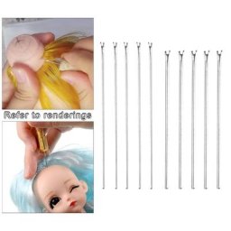 Outil de reroting de cheveux de poupée aiguilles de cheveux pour la fabrication de perruque