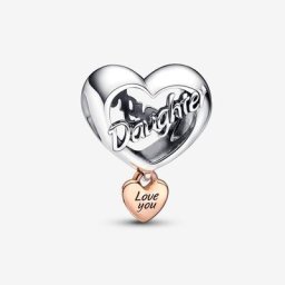 Charm Cœur Fille Love You