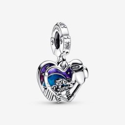 Charm Pendant Qui Brille Dans Le Noir Disney Pixar Wall-E&Eve