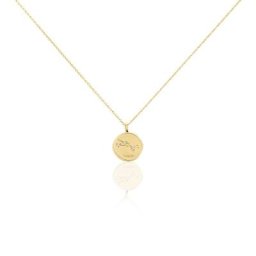 Collier Iago Plaqué Or Oxydes De Zirconium