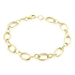 Bracelet Maille Or Jaune Merianne