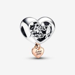 Charm Cœur Love You Best Friend