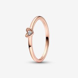 Bague Cœur Rayonnant
