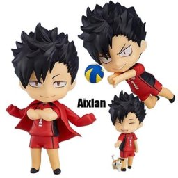 Figurine d'Action de Dessin Animé Haikyuu en PVC Modèle Kuroo Tetsurou HinMiShoyo Tooru 10cm 489