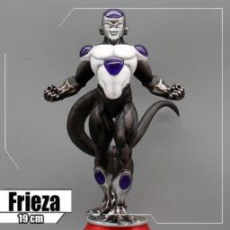 Figurines Dragon Ball Z en PVC Freezer Frieza Forme Finale Noir et Or Modèle de Collection